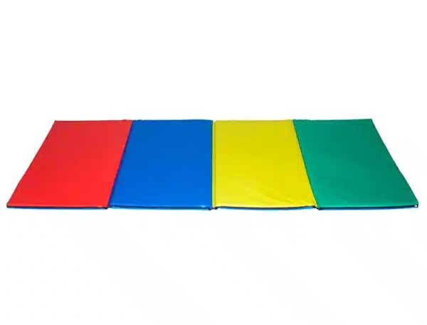 Colchoneta plegable 4 cuerpos multicolor - Imagen 4