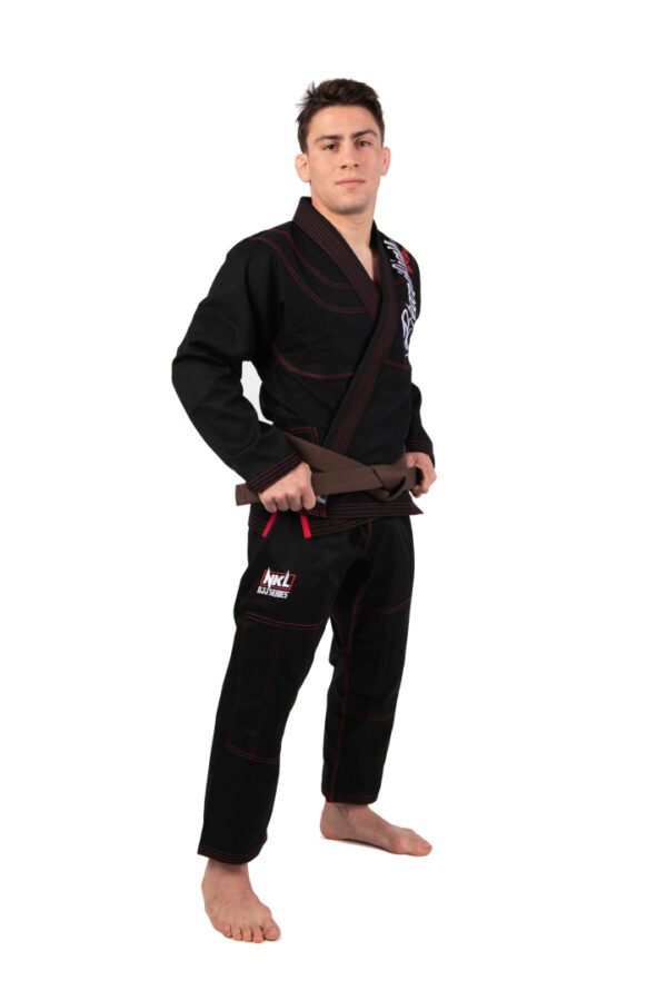 THUNDER NEGRO kimono bjj AZUL/BLANCO PREGUNTAR STOCK - Imagen 2