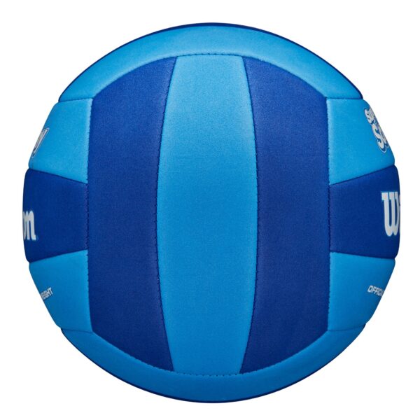 BALON VOLEIBOL WILSON SUPER SOFT PLAY SMU VERDE/LILA - Imagen 5