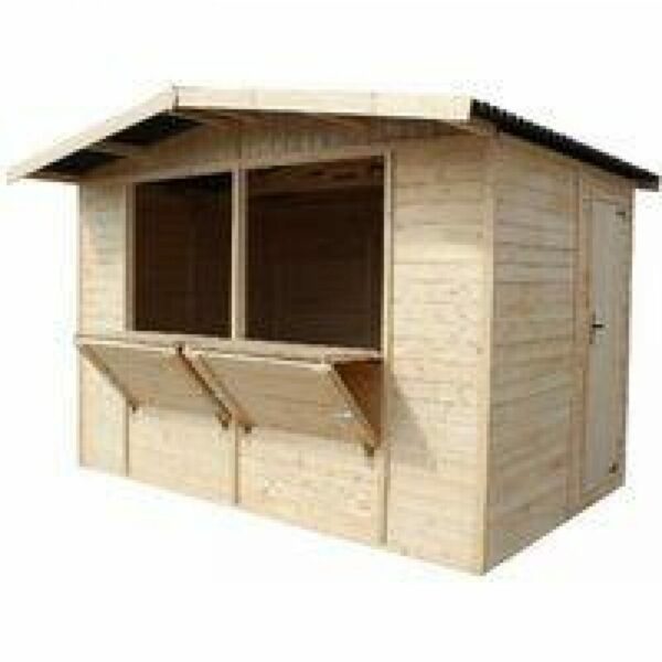 GARDIUN CASETA LAIA KIOSCO DE MADERA 336 x 263 x 232 CM