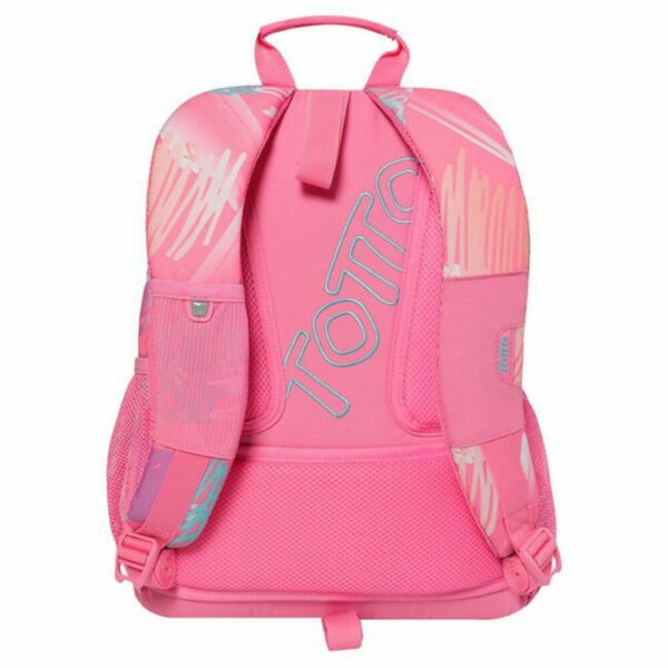 MOCHILA ESCOLAR ADAPTABLE CARRO TOTTO ACUARELES MA04ECO021-2010N-6IH - Imagen 4