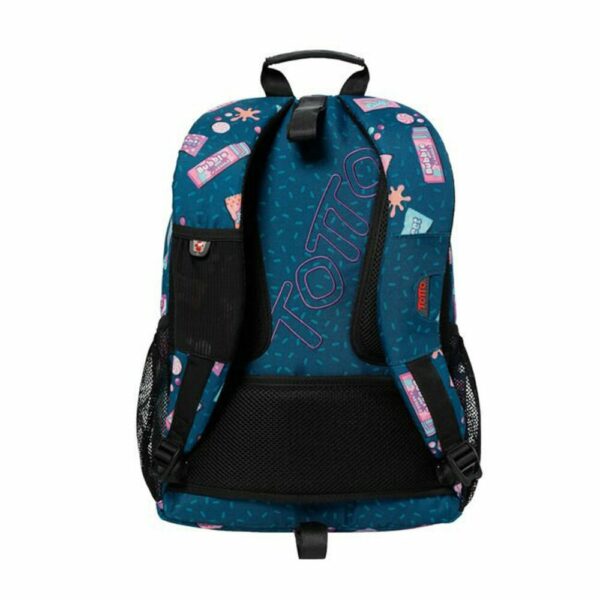 MOCHILA ESCOLAR ADAPTABLE CARRO TOTTO ACUARELES MA04ECO021-2010N-7F4 - Imagen 4