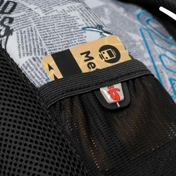 MOCHILA ESCOLAR ADAPTABLE CARRO TOTTO ACUARELES MA04ECO021-2010N-1Y6 - Imagen 3