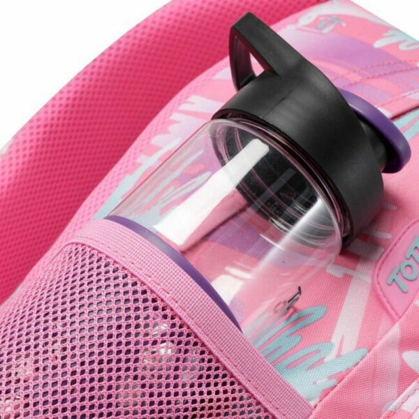 MOCHILA ESCOLAR ADAPTABLE CARRO TOTTO ACUARELES MA04ECO021-2010N-6IH - Imagen 2