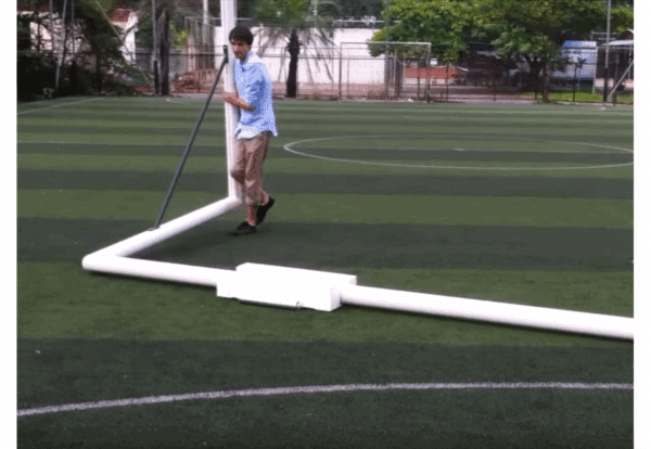 CONTRAPESO CON RUEDAS PARA PORTERÍAS DE FÚTBOL MÓVIL. JUEGO DE 2 UDS. - Imagen 3