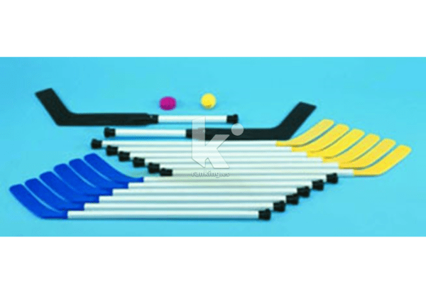 SET DE HOCKEY 14 STICKS 97CM., PELOTA Y DISCO - Imagen 2