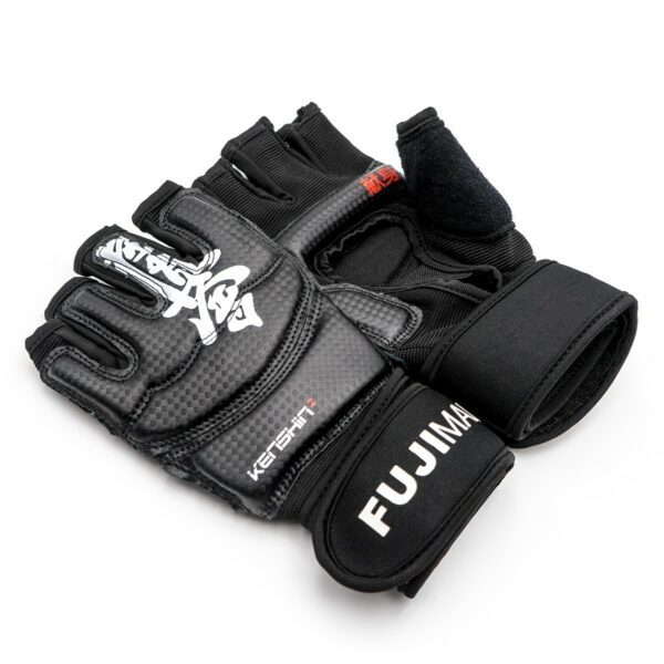 GUANTES KYOKUSHIN KENSHIN BLANCO/NEGRO - Imagen 7
