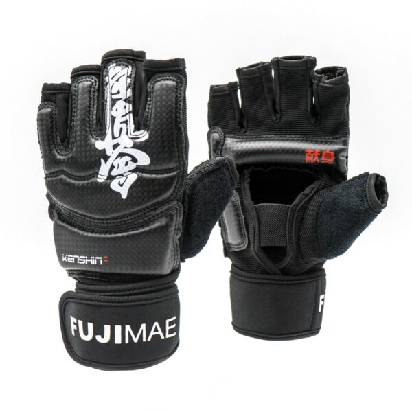 GUANTES KYOKUSHIN KENSHIN BLANCO/NEGRO - Imagen 6