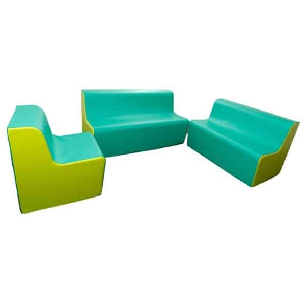 Sillon adulto doble GUARDERIA - Imagen 2