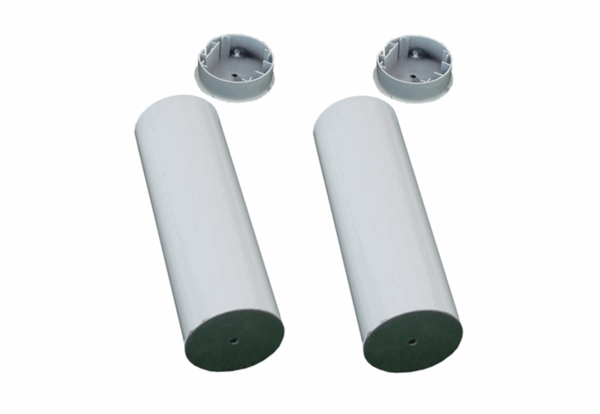 ANCLAJES PARA POSTES ALUMINIO Ø120MM. TENIS, VOLEIBOL, PADEL, MULTIDEPORTE. JGO.