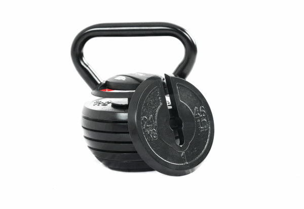 KETTLEBELL AJUSTABLE DE 3,6 KG A 18 KG. PESA RUSA