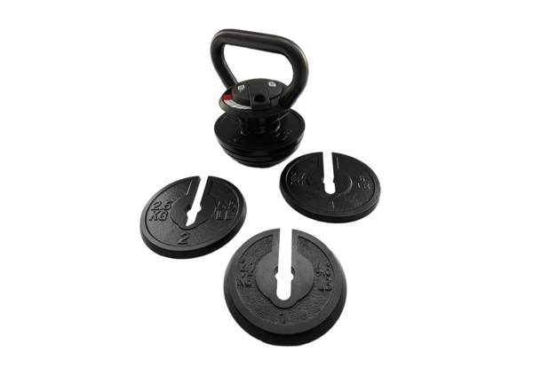 KETTLEBELL AJUSTABLE DE 3,6 KG A 18 KG. PESA RUSA - Imagen 3