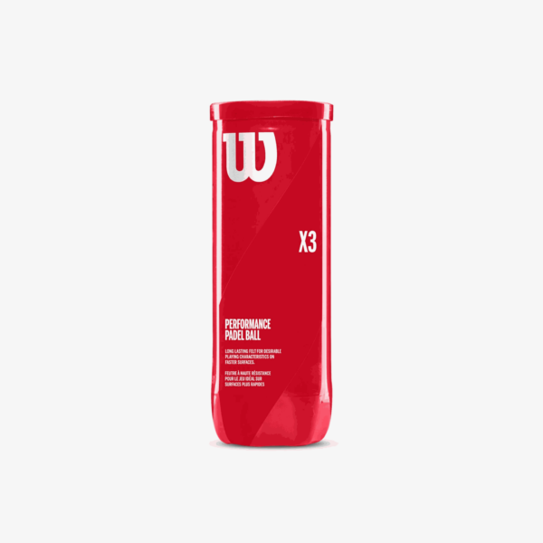 BOTE 3 PELOTAS PADEL WILSON "X3 BALL CAN" - Imagen 3