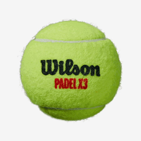 BOTE 3 PELOTAS PADEL WILSON "X3 BALL CAN" - Imagen 4