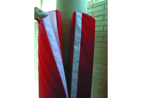 PROTECCIÓN AUTOPORTANTE COLUMNA REDONDA Ø40CM. INTERIOR. ALTURA 2 M. - Imagen 2