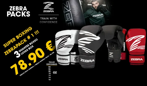 PACK BOXING / MMA Nº1 tres pares de guantes