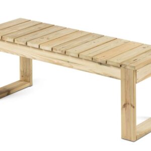 Banqueta Viena PORTES GRATIS 102X40X47/122X4047 jardin