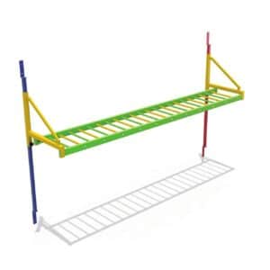 ESCALERA DE BRAQUIACIÓN PARED GIMNASIA