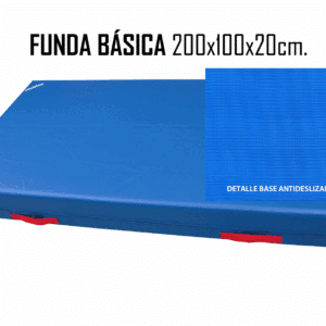 COLCHONETA BÁSICA 200X100CM. CON ANTIDESLIZANTE (K633)