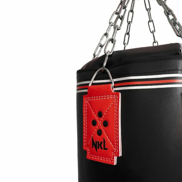 SACO BOXEO  CODE P.U. NEGRO/ROJO 100/120/150/180 - Imagen 3