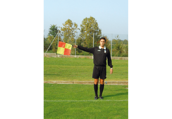 BANDERÍN DE LINIER, 2 COLORES (JUEGO) FUTBOL con mango
