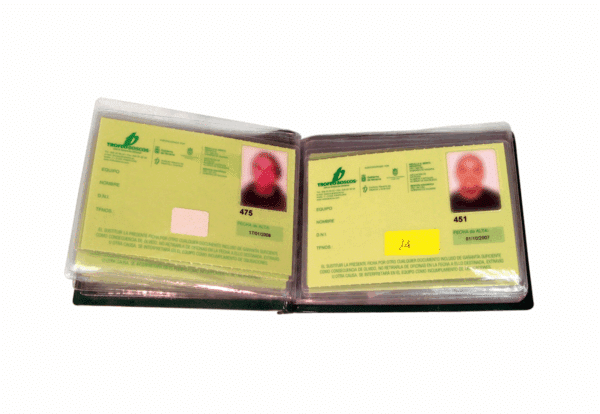 CARPETA PORTA-FICHAS arbitro