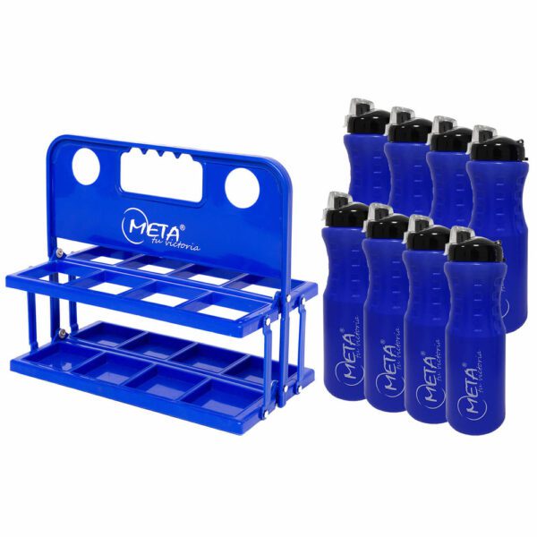 Kit De Botellero Plegable Con 8 Botellas - Imagen 3