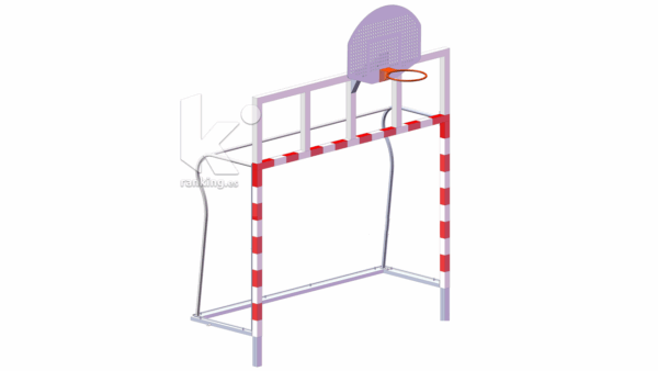 PORTERIA - CANASTA F.SALA/BALONMANO/BASKET. (EX17) - Imagen 4