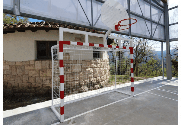 PORTERIA - CANASTA F.SALA/BALONMANO/BASKET. (EX17) - Imagen 3