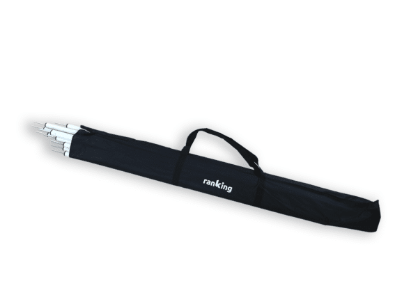 SET DE 15 PICAS SLALOM PUNTA METÁLICA Ø32MM. 170CM CON BOLSO DE PVC - Imagen 2