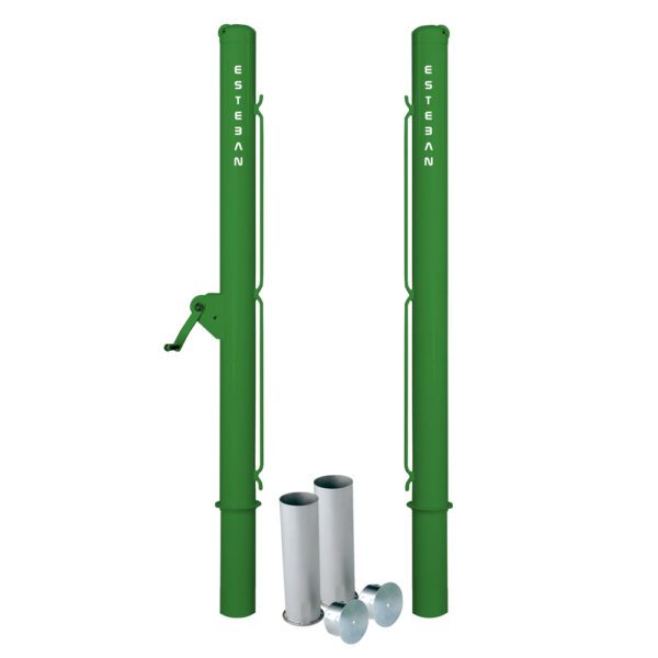 Postes tenis con anclajes TP10010 fijos-trasladables