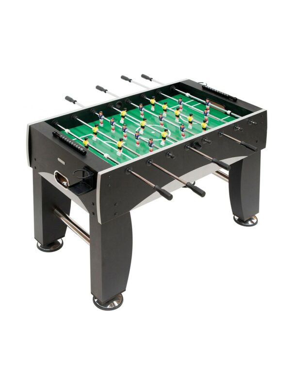 Futbolín Semi Profesional Silver con Barras Telescópicas,las barras no sobresalen,solo las de la empuñadura