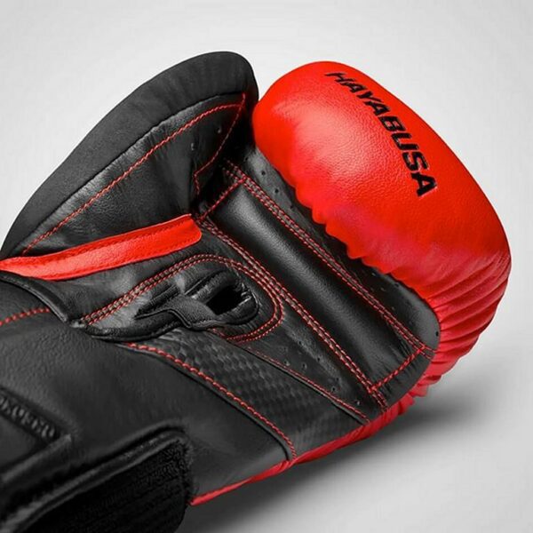 Hayabusa T3 Boxing Gloves Rojo-Negro GUANTES DE BOXEO - Imagen 5