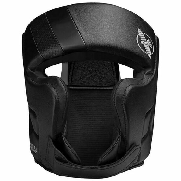 Hayabusa T3 Chinless Boxing Headguard Negro CASCO BOXEO - Imagen 5