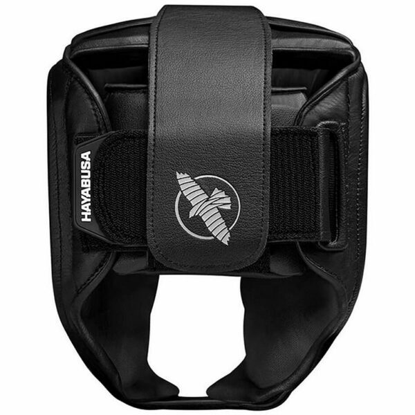 Hayabusa T3 Chinless Boxing Headguard Negro CASCO BOXEO - Imagen 4