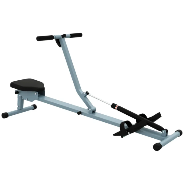 Máquina de Remo Ajustable con Pantalla LCD para Fitness y Ejercicios de Musculación o Resistencia para Gimnasio Casa Carga 100KG - Imagen 8