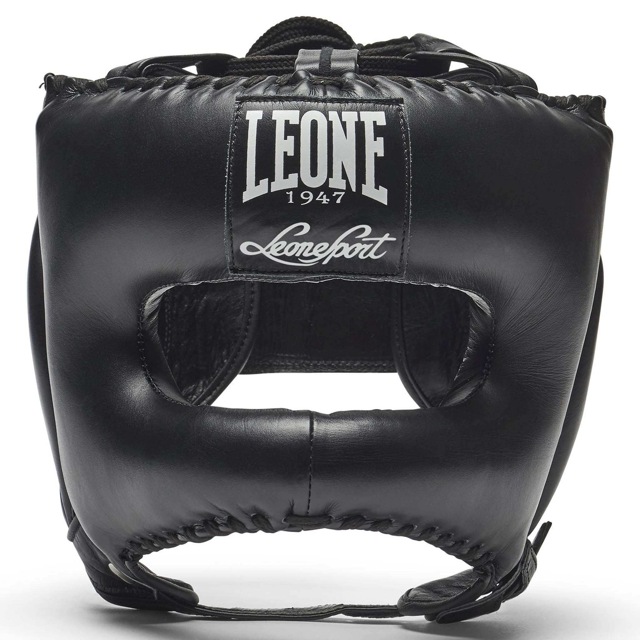 CS433 Casco de boxeo Leone 1947 “The Greatest” negro/BLANCO preguntar stock  - Lua Sports