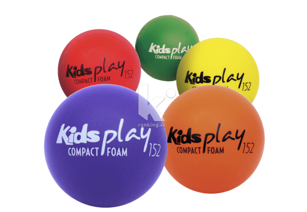 BALON MULTIUSO KIDS PLAY COMPACT FOAM Ø 152MM. SET 5 UDS. - 1 X COLOR