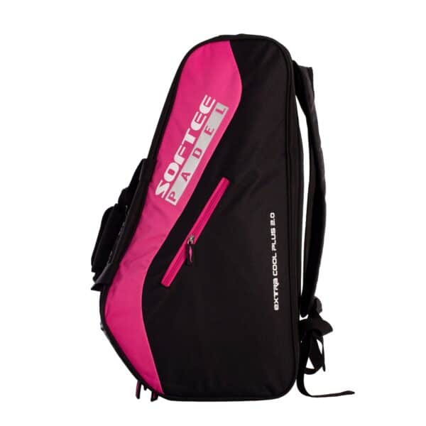 PALETERO SOFTEE EXTRA COOL PLUS 2.0 PADEL AZUL/ROSA - Imagen 13