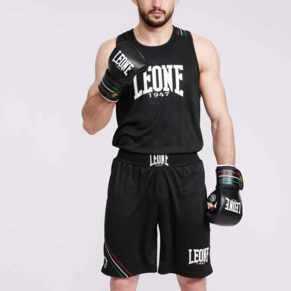 GS092 Guantillas de Saco LEONE 1947 “Flag” Color Negro BOXEO - Imagen 10