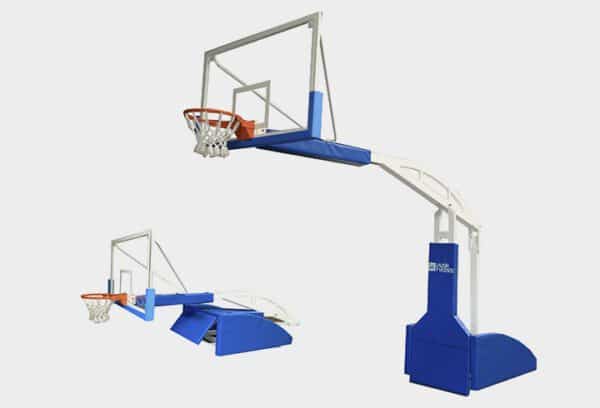 Canastas baloncesto de suelo competicion modelo “Iberus”