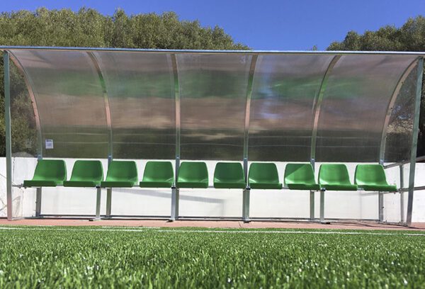 Banquillo suplentes fijo “Basic“ (sin reposapiés)