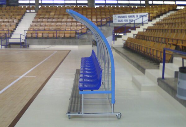 Banquillo suplentes móvil indoor “Leo” - Imagen 3