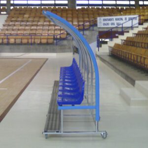 Banquillo suplentes móvil indoor “Leo”