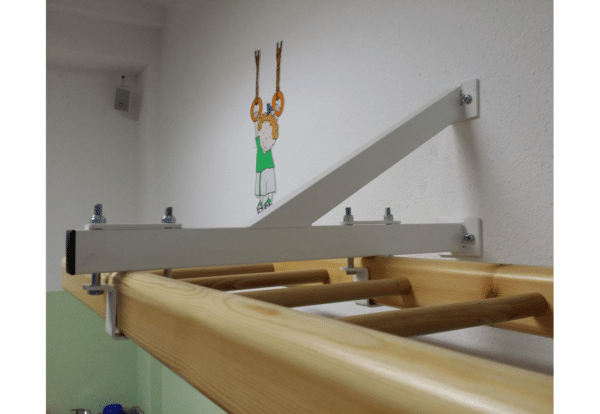 Soporte fijo a pared para Escalera Horizontal. Juego 2 uds. - Imagen 4