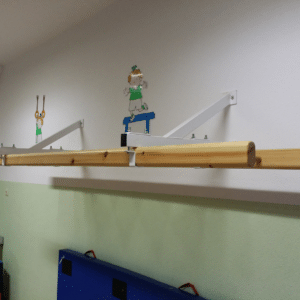 Soporte fijo a pared para Escalera Horizontal. Juego 2 uds.