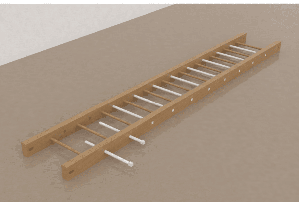 Escalera DOMAN School ®HORIZONTAL BRAQUIACION - Imagen 2