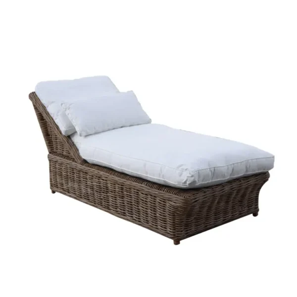 Tumbona parma rattan natural 169x73x73