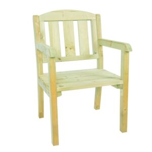 Silla de madera para exterior Gijón PORTES GRATIS
