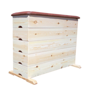 PLINTON ALEMÁN SENIOR RECTO, 5 SEGMENTOS. 140X40X105 CM. TAPIZADO SINTÉTICO.